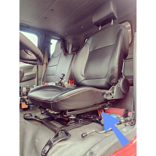 Truck Car Seat With Pneumatic and Height Adjuster and Absorb-Shock Spring Device For Truck and Commercial Vehicles-BeeSpareParts