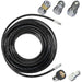 XZT 3000 PSI 1/4 Inch 50 FT Sewer Jetter Kit for Pressure Washer, Button Nose and Rotating Nozzle for Pressure Washer,Pressure Washer Drain Hose kit,Kitchen Drain Cleaner (50)-BeeSpareParts
