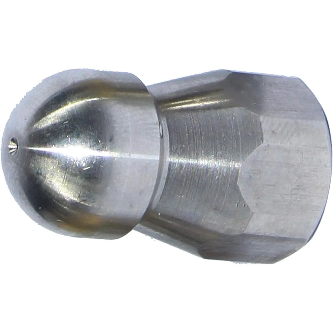XZT 4000psi Sewer Drain Nozzle,Rotating Button Nose,Pressure Washer Sewer Drain Hose Nozzle (S13-1/4)-BeeSpareParts