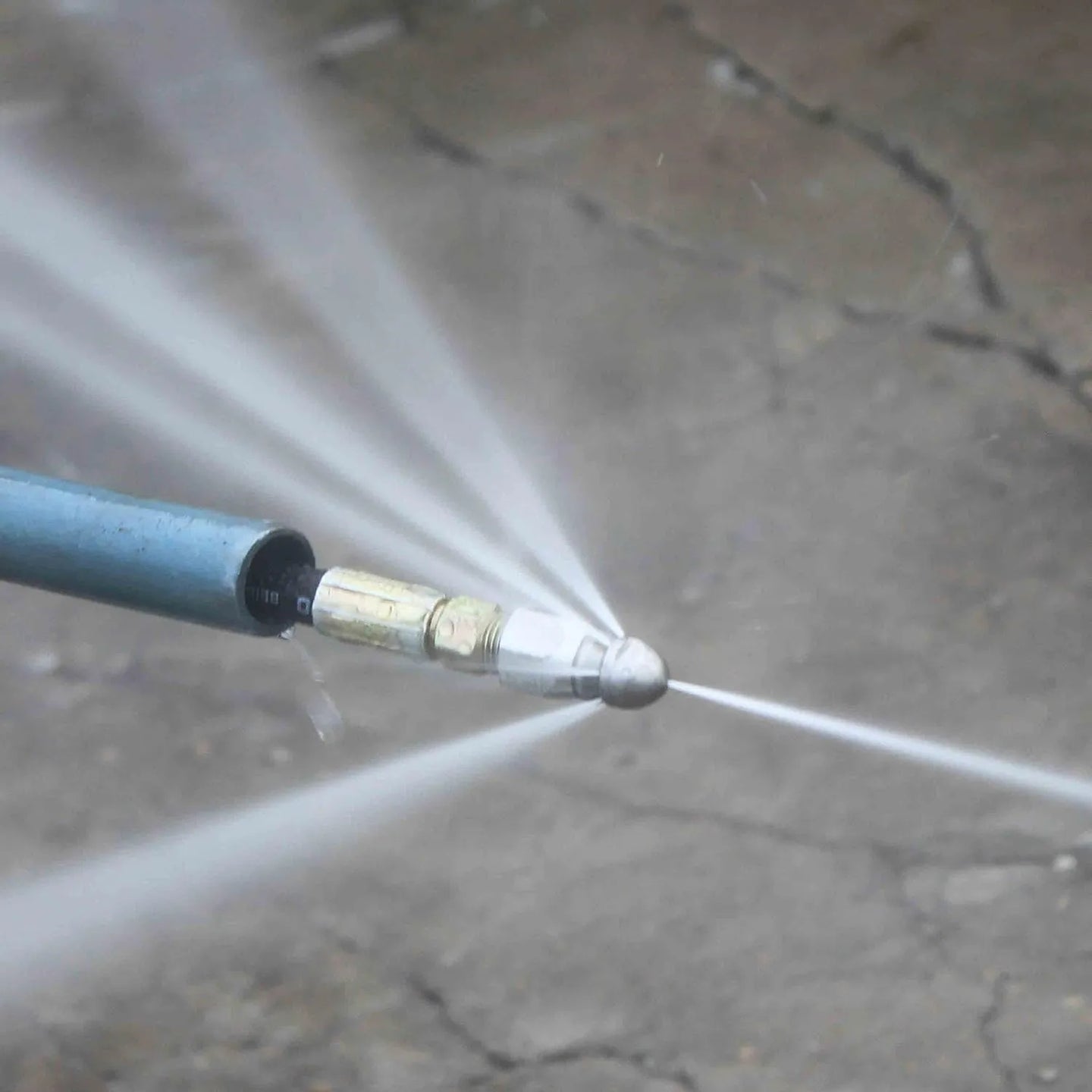 XZT-7Pack 4000psi Sewer Jetter Nozzle Kit,Rotating Button Nose,Pressure Washer Drain Jetter Hose Nozzle-BeeSpareParts