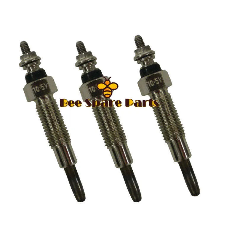 Glow Plug 15261-65510 15694-65510 15951-65510 for Kubota V1502 V1702 V1902 B1550D B1550E B1550HSTD B1550HSTE B1750D B1750E-Replacement Aftermarket Parts