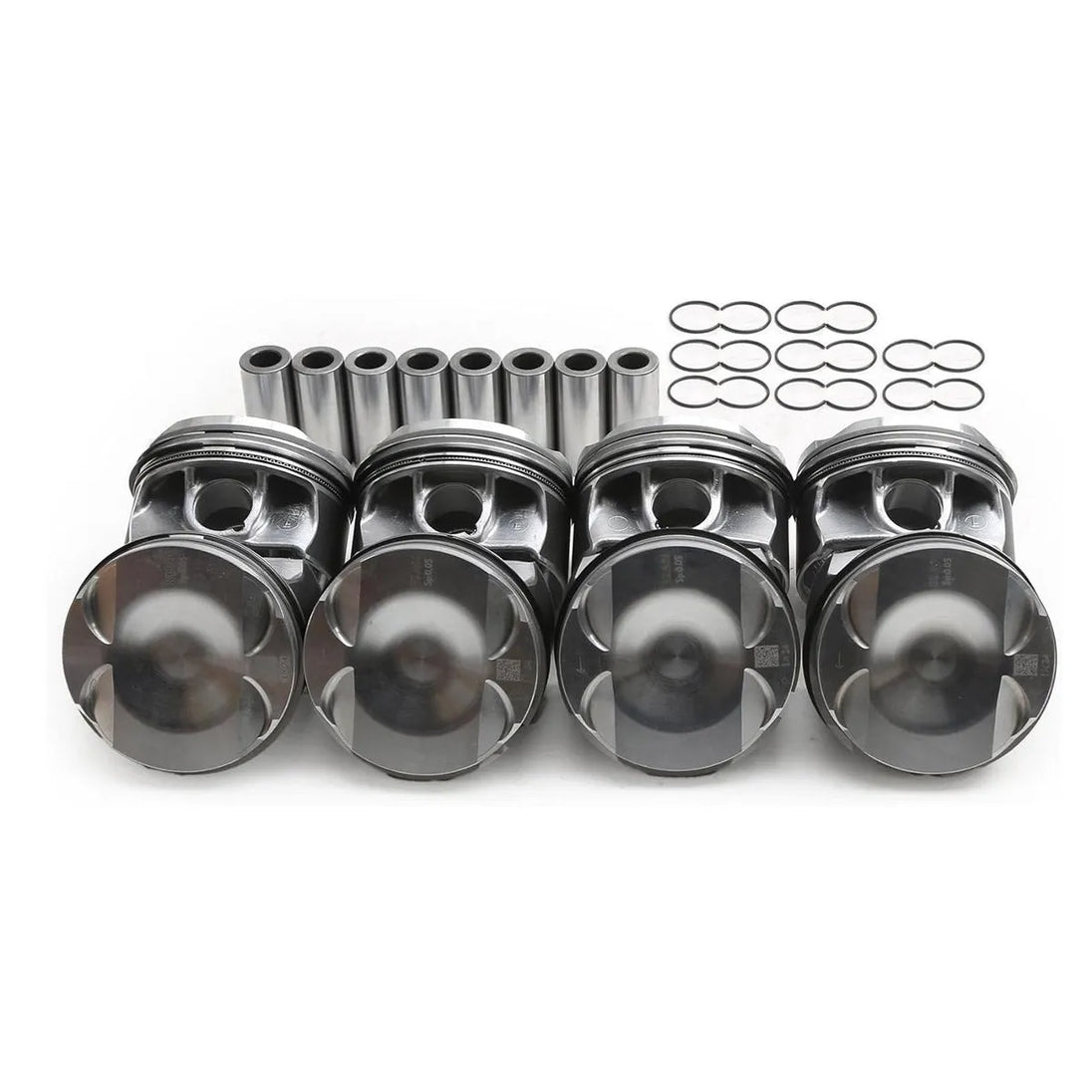 A1760300100 Engine Piston & Pin & Snap Ring Kit Assembly M177.980 4.0T 8-Cylinder Compatible with BENZ AMG GT C-CLASS (W205) E-CLASS GLC GLE GLS S-CLASS-BeeSpareParts