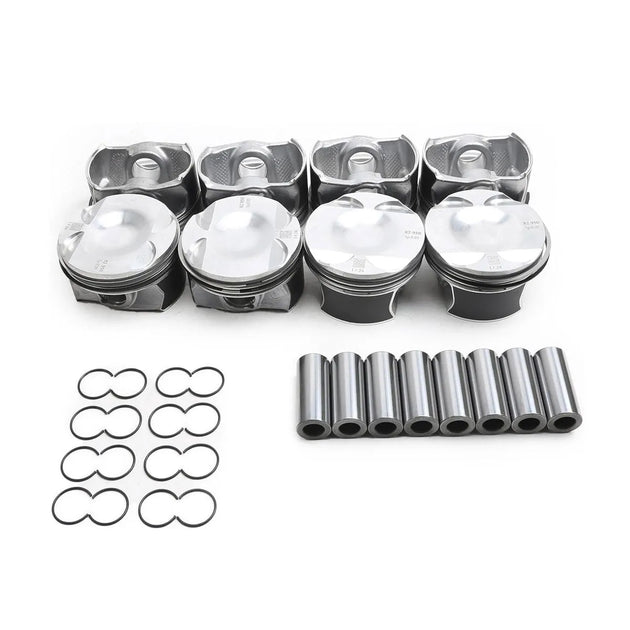 A1760300100 Engine Piston & Pin & Snap Ring Kit Assembly M177.980 4.0T 8-Cylinder Compatible with BENZ AMG GT C-CLASS (W205) E-CLASS GLC GLE GLS S-CLASS-BeeSpareParts