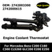 A2742000615 A2742003300 2742003300 2742000615 Engine Coolant Thermostat For Mercedes Benz C200 C180 C300 CLS260 GLC200 E200 E250-BeeSpareParts