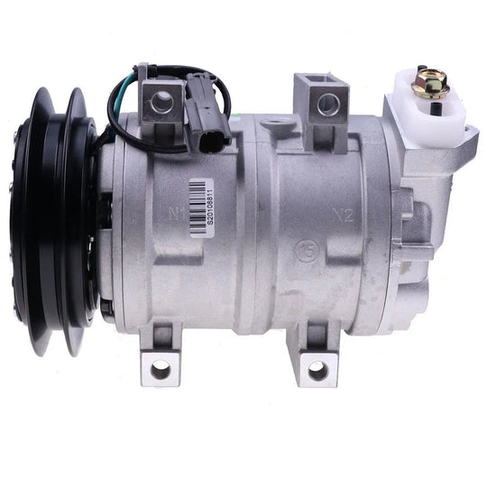 A/C Compressor 22U-979-1711 for Komatsu Excavator PC78UU-6 PC138US-2 PC228US-3-Replacement Aftermarket Parts