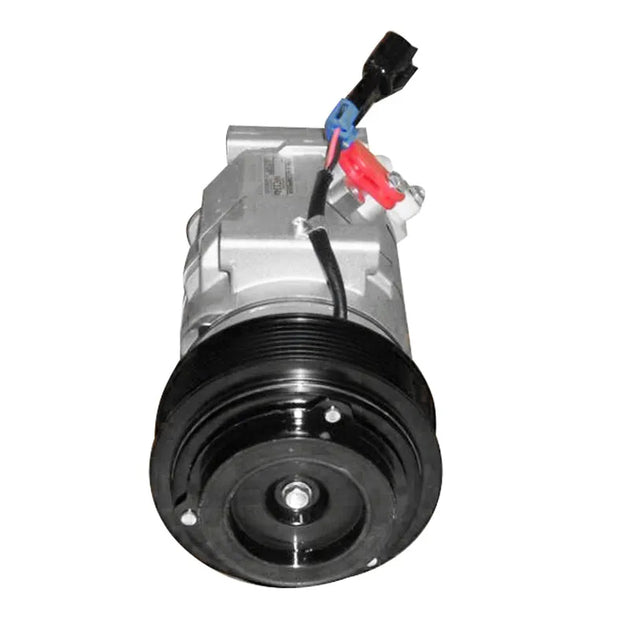 AC Compressor AT367640 Air Conditioning Compatible With John Deere Loader Four-Wheel Drive:444K 524K 544K 724K 744K 824K 844K-BeeSpareParts