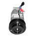 AC Compressor AT367640 Air Conditioning Compatible With John Deere Loader Four-Wheel Drive:444K 524K 544K 724K 744K 824K 844K-BeeSpareParts