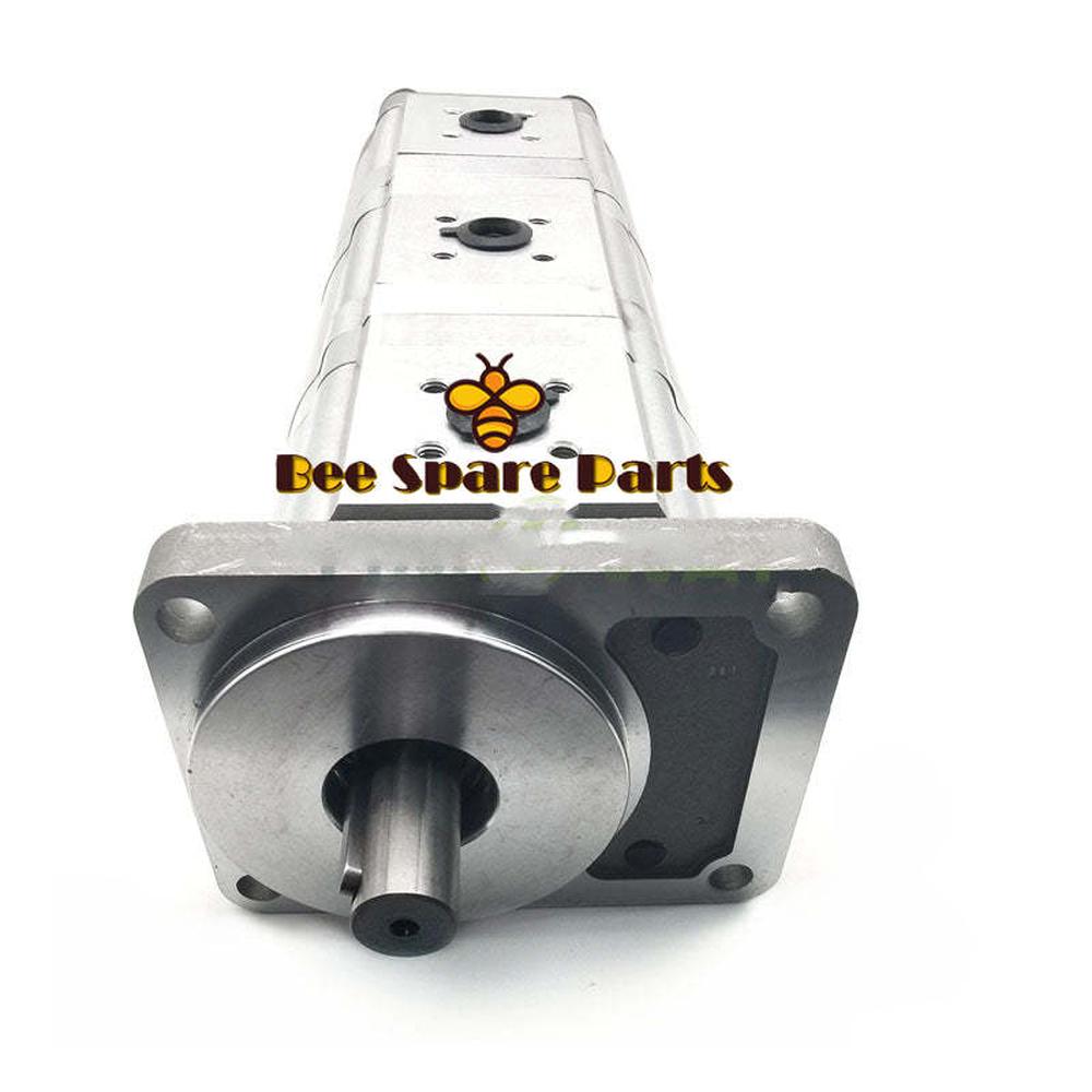 Fits Kubota KH60 Aluminum Materials Excavator Hydraulic Triple Gear Pump-Replacement Aftermarket Parts