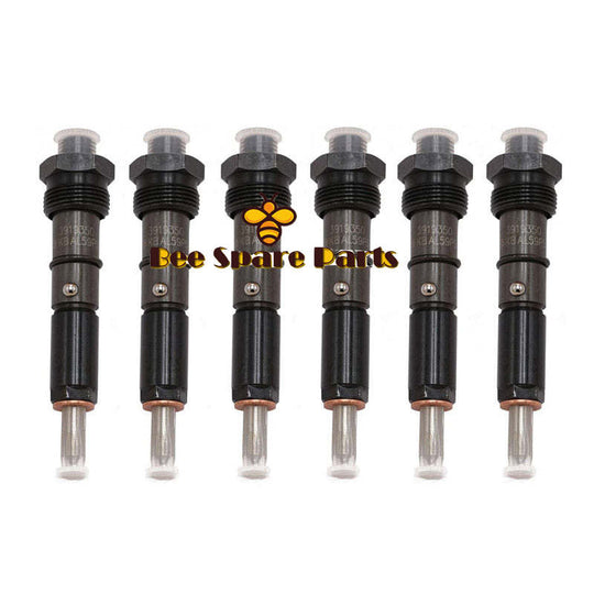 6PCS New Fuel Injector 3919350 3919339 0432131837 for Cummins 6BT 5.9L Engine