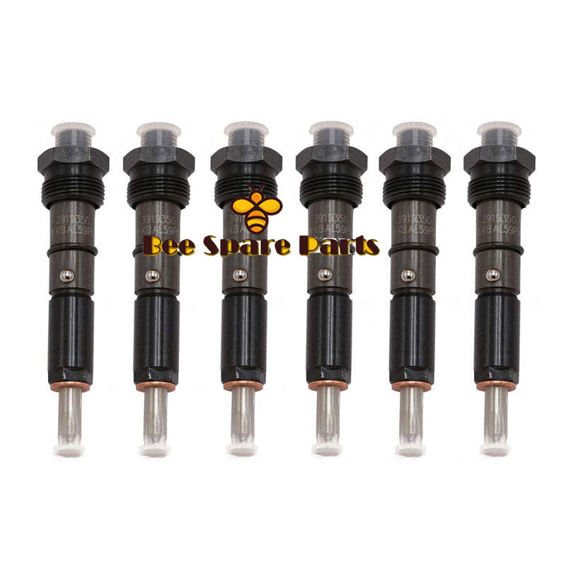 6PCS New Fuel Injector 3919350 3919339 0432131837 for Cummins 6BT 5.9L Engine