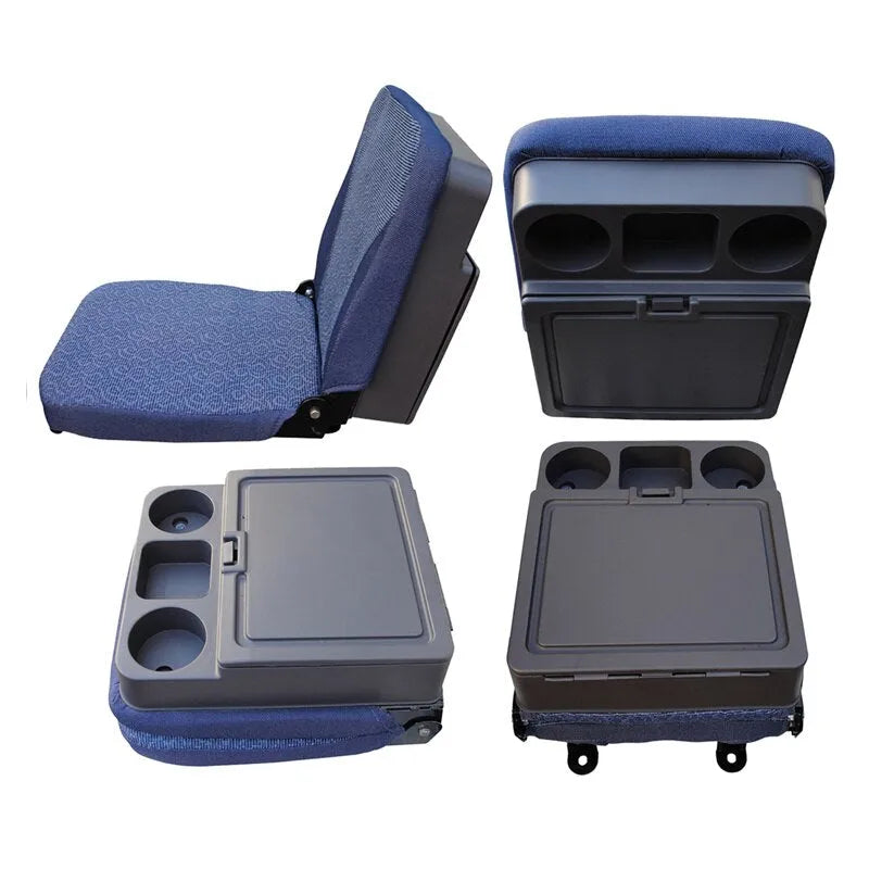 Add a Middle Small Seat With Cup Holder Beside Truck Driver Seat For Truck and RV-Replacement Aftermarket Parts