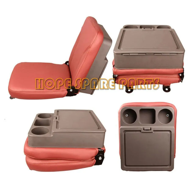 Add a Middle Small Seat With Cup Holder Beside Truck Driver Seat For Truck and RV-BeeSpareParts