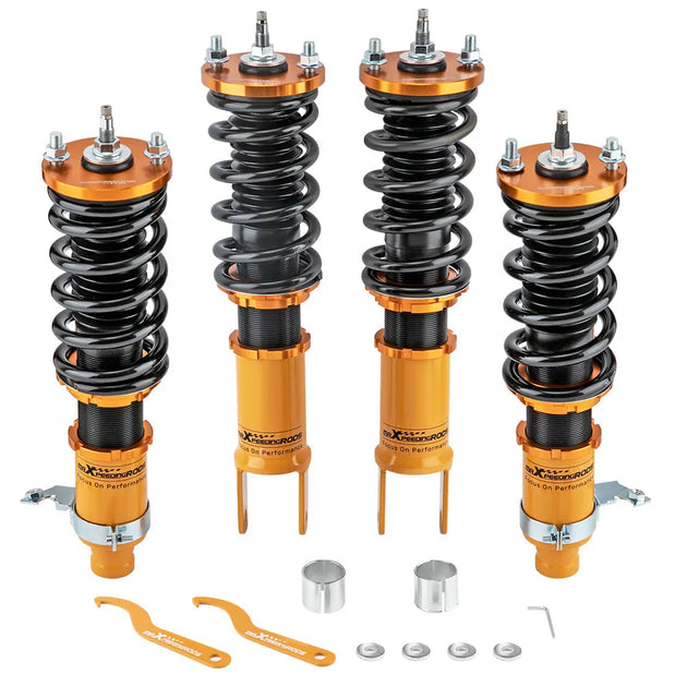 Adj. Damper &amp; Height Coilovers for Honda Civic EK EJ EX 95-00 EG EH DB DC 91-01-Replacement Aftermarket Parts