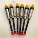 Set Of 6 4W7018 Fuel Injectors Pencil Nozzle Fits Cat Caterpillar 3406B 4W-7018