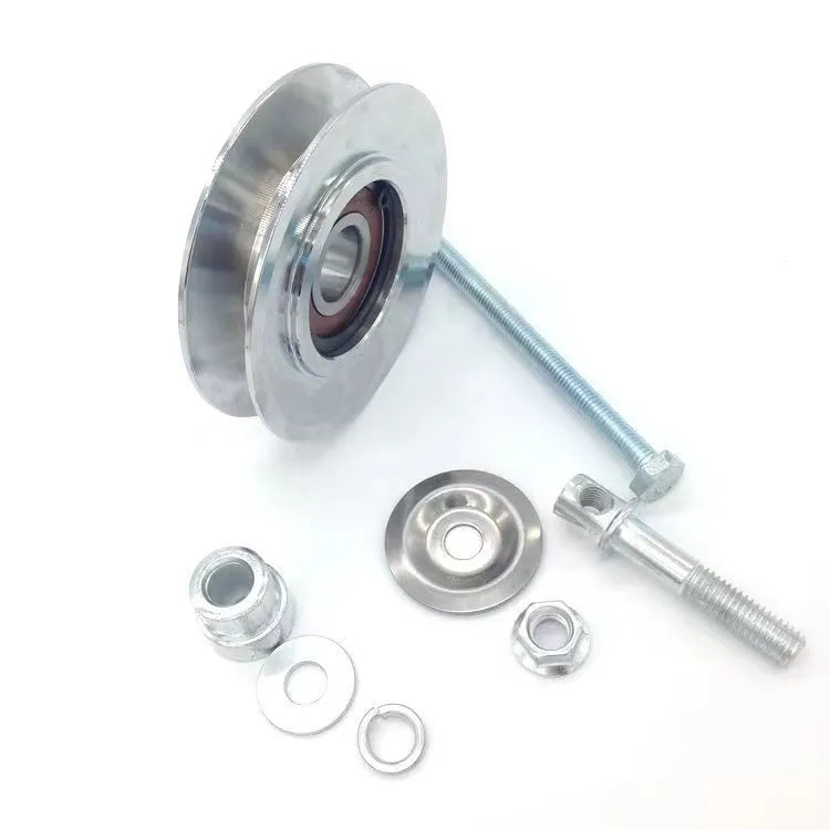 Air Conditioner Tensioner B-slot Pulley Fit For HITACHI KOBELCO SUMITOMO SANY-BeeSpareParts