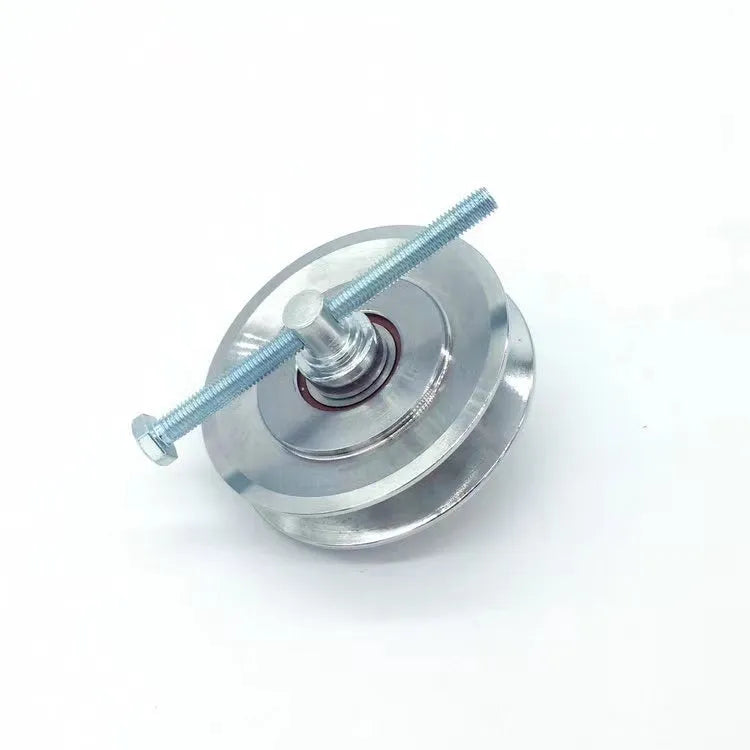Air Conditioner Tensioner B-slot Pulley Fit For HITACHI KOBELCO SUMITOMO SANY-BeeSpareParts