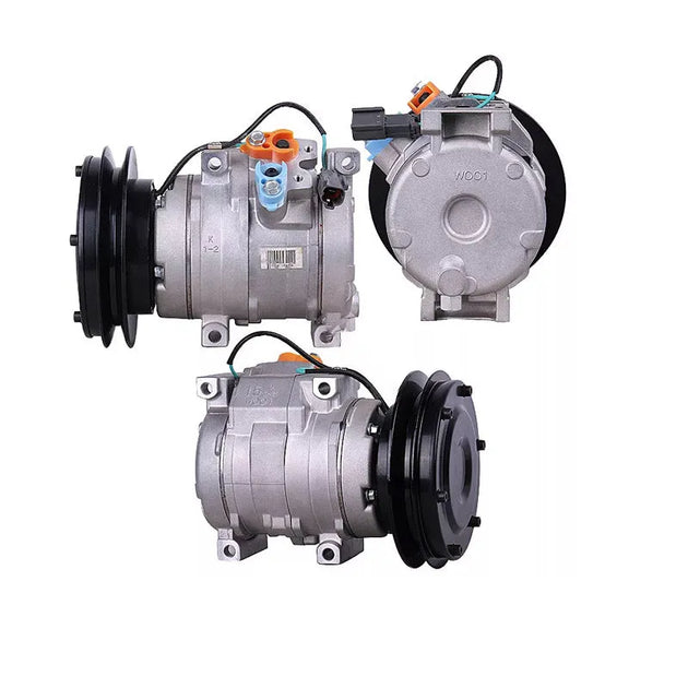 Air Conditioning Compressor Group Refrigerant 20Y-979-3110 For KOMATSU PC120-6 6D95 Engine-BeeSpareParts
