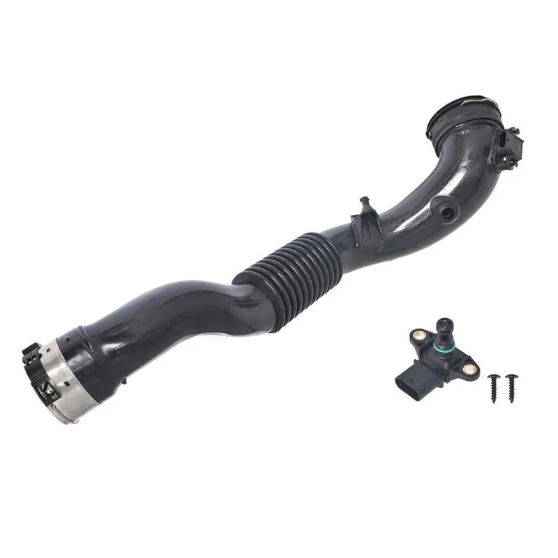 Air Intake Radiator Hose With Sensor 13717604033 For BMW 1 2 3 4 Series F20 F22 F25 F26 F34 F32 X3 X4 Inflation Guide-BeeSpareParts