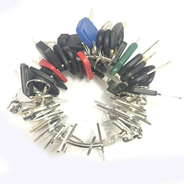 All New 60 Plant Key Ignition Starter Key Heavy Equipment Key 5P8500 H800 777 Fit For Caterpillar Vlolvo-Replacement Aftermarket Parts