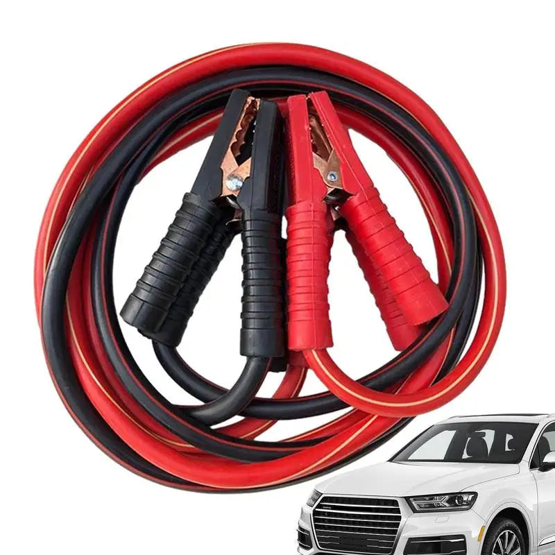 Auto Battery Heavy Duty Jumper Cables 4M 2000A Booster Cables Power Wire Kit Accessories For SUV Van RV for Jump Starting-BeeSpareParts