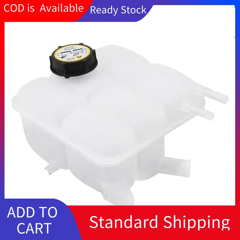 Auto Coolant Recovery Tank Expansion Bottle Reservoir W/ Cap for Mazda 3 2004-2012 LF8B-15-350B - intl-BeeSpareParts
