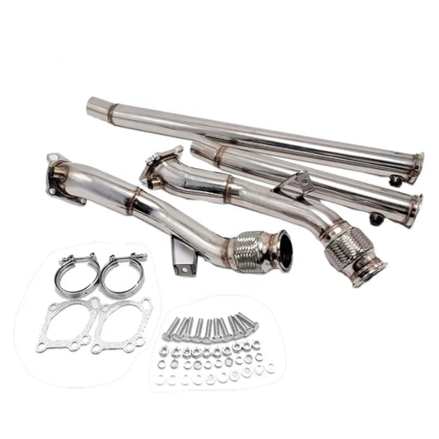 Automotive Exhaust Pipe Modification Suitable for Audi S4 B5 A6 Allroad C5 2.7L 2.5" K03 Turbo and Upgraded K04 RS6 Turbo-BeeSpareParts