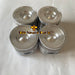 4PCS Piston Kits 6271-31-2110 For Komatsu PC130-8 Excavators With B3.3 Engine