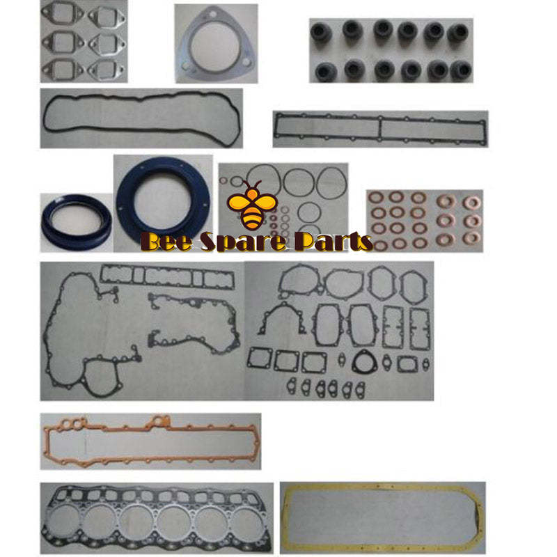 Construction Machinery Engine Parts Full Gasket Kit 6D17 For Mitsubishi