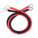 Battery Inverter Cable Set with Terminals 8/6AWG Stranded Copper Cord Solar Power Connection Wire with Lug-BeeSpareParts