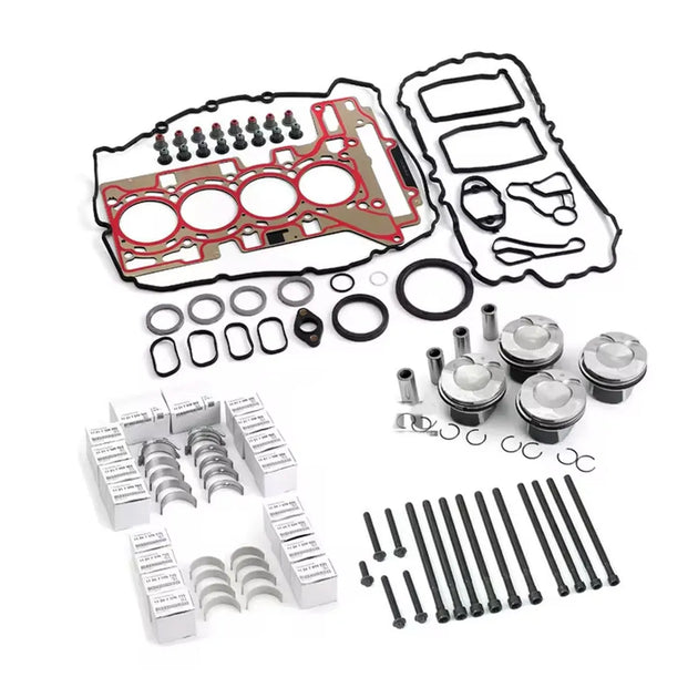 BMW Engine Overhaul Pistons Gasket Kit CR 11:1 for BMW 320i 420i 520i F30 F32 F10 E84 F25 N20B20 N26B20 2.0 Turbocharge Engine-BeeSpareParts