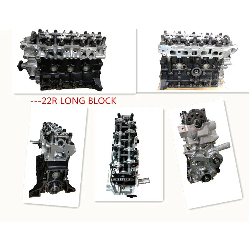 Brand New 22R Bare Engine 2.4L For TOYOTA Corona Hilux Celica Cressida Pickup 4Runner Land Cruiser Car Engine-BeeSpareParts