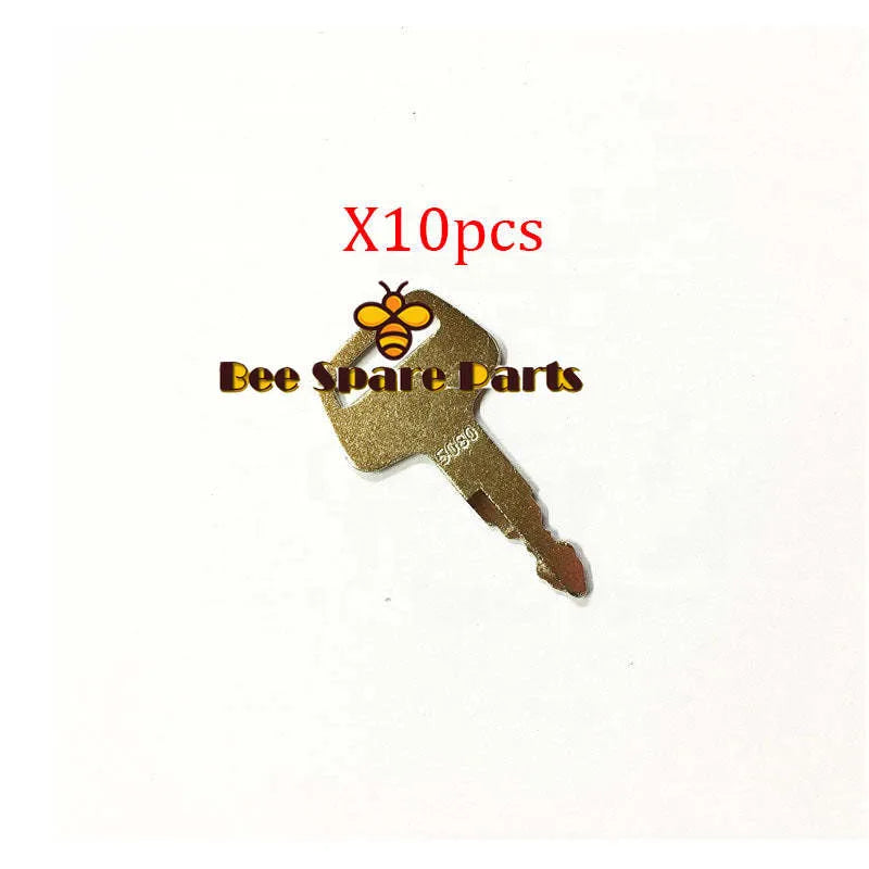 Buy 10 Pcs Ignition Keys # 5080 069027029 for IHI Mini Excavator Skid Steer Tracked Loader-BeeSpareParts
