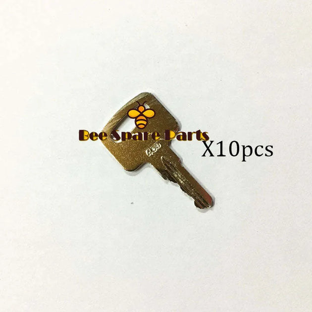 Buy 10pcs Ignition Keys 455 21982 21982GT for Genie Lift GS-1530 GS-1930 GS-2046 GS-3246 GS-4390 GS-5390 S-40 S-60 Z-20/8 Z-34/22N Z-45/25J Z-60/34-BeeSpareParts