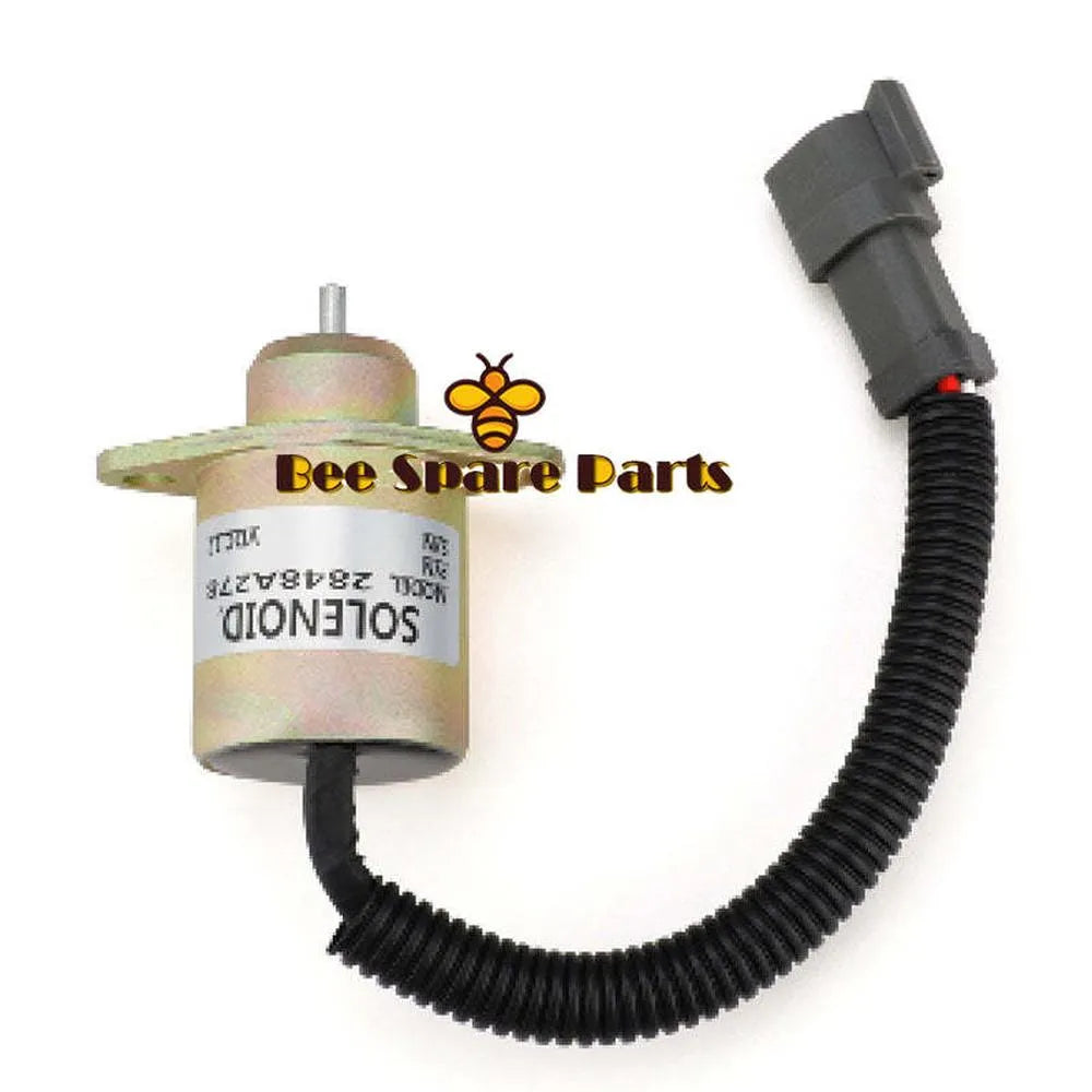 Buy 12V Fuel Shutoff Solenoid 172-7209 2848A278 for Caterpillar CAT 232 262 252 242 906 257 277 267 287 247-Replacement Aftermarket Parts