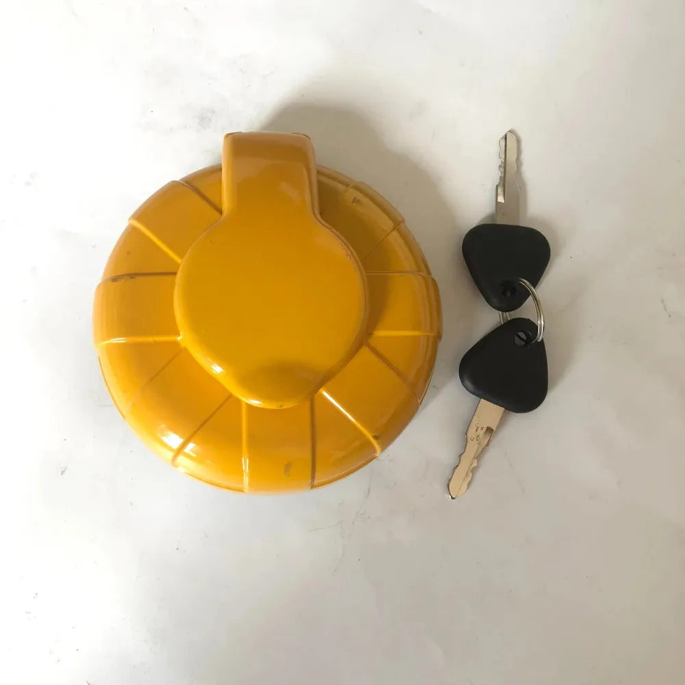 Buy 14528922 VOE14528922 Locking Fuel Cap for Volvo EC210 EC210B EC240B EC290B EC360B Excavator Tank Cap-Replacement Aftermarket Parts
