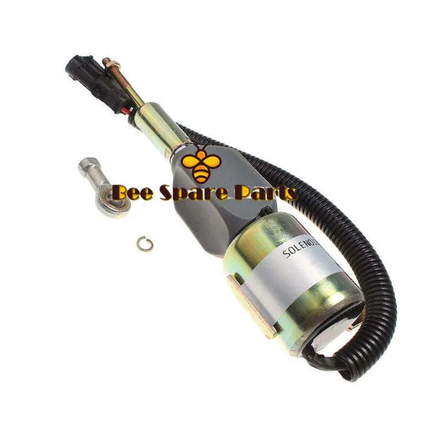 Buy 24V Fuel Shutdown Solenoid 6733-81-9110 6733-81-9130 for Komatsu WA180PT-3L WA250PT-3L GD530A TD-12C-BeeSpareParts
