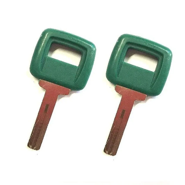 Buy 2pcs Laser Cut Ignition Key 11039228 Fit For Volvo Loader and Haul Truck-Replacement Aftermarket Parts