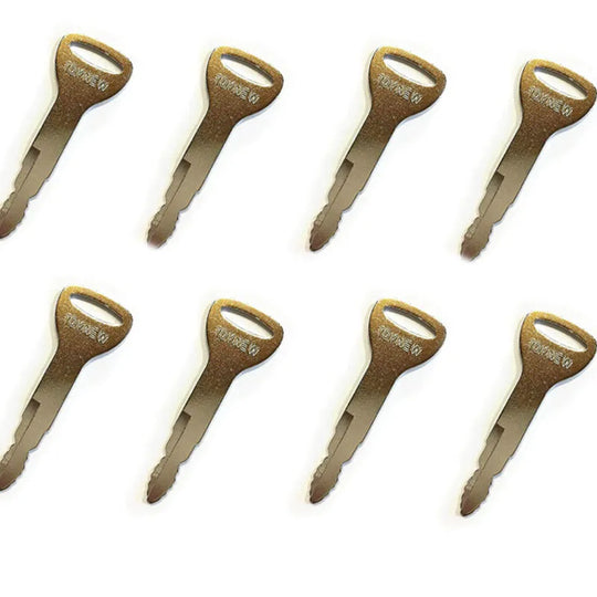Buy 8 Ignition Keys 57591-23330-71 575912333071 A62597 162597 for Toyota Forklift-Ignition Keys-BeeSpareParts