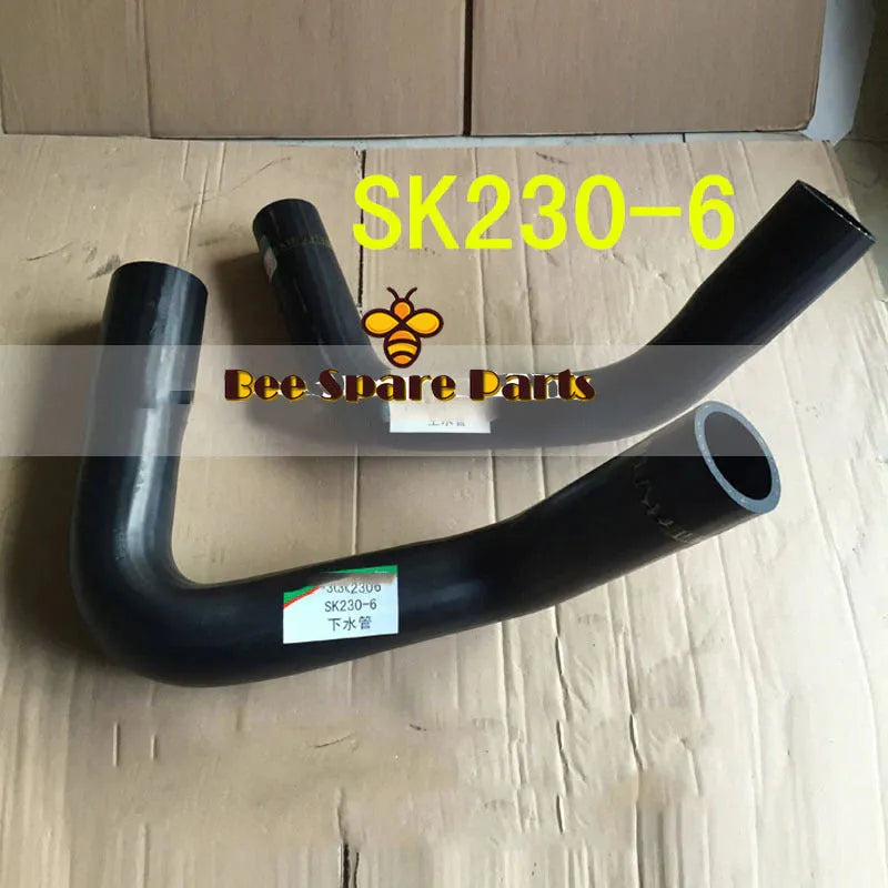 Buy For Kobelco Excavator SK230-6 Upper Lower Water Hose LQ05P01093P1 LQ05P01094P1-BeeSpareParts