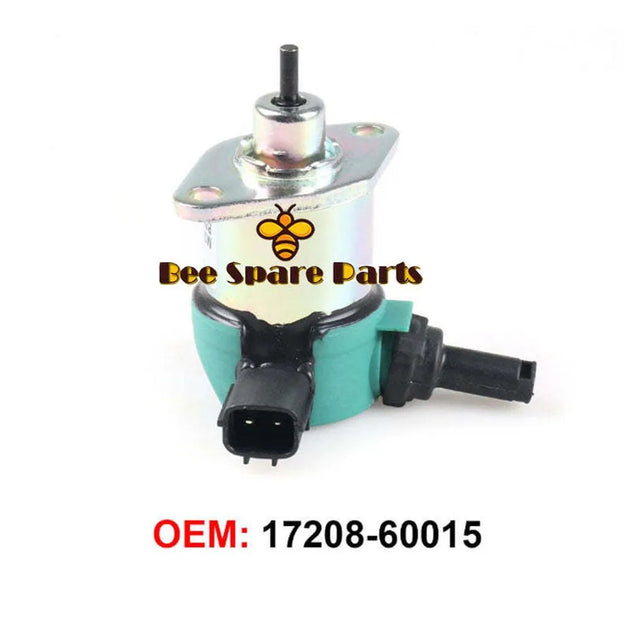 Buy Fuel Solenoid 17208-60015 17208-60016 17208-60017 17208-60010 For Kubota D905 D1005 D1105 V1205 V1305 V1505 Engine-Replacement Aftermarket Parts