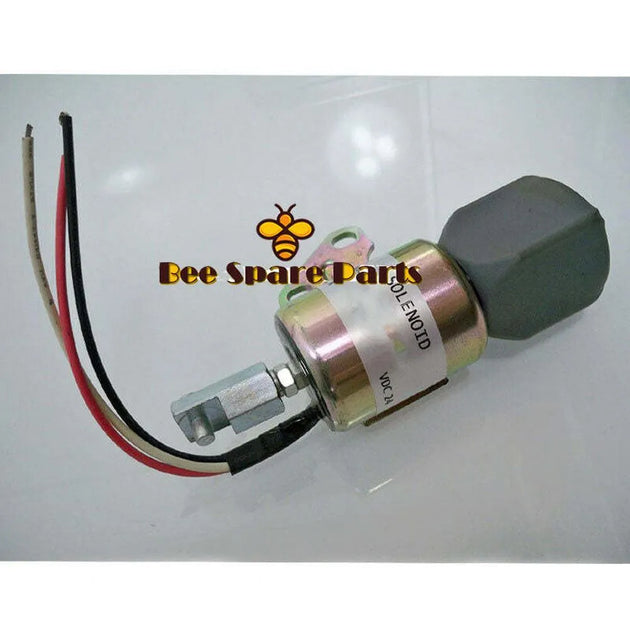 Buy New Stop Solenoid 1756ES-24SUL5B1S5 SA-4899-24 24V for Kubota Z482 D722 D902 Engine Generator-Replacement Aftermarket Parts