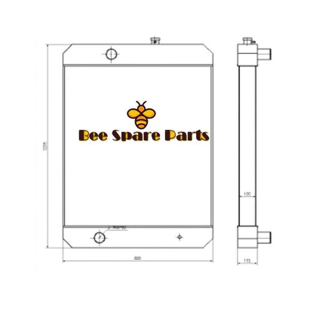 Buy Water Radiator Core ASS'Y 7Y-1362 7Y1362 for Caterpillar Excavator CAT 330 330L-Replacement Aftermarket Parts