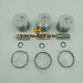 New 3 Sets STD Piston Kit With Ring 8-97176-891-0 Fit For Isuzu 3KC2 Engine 74MM