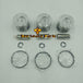 New 3 Sets STD Piston Kit With Ring 8-97176-891-0 Fit For Isuzu 3KC2 Engine 74MM