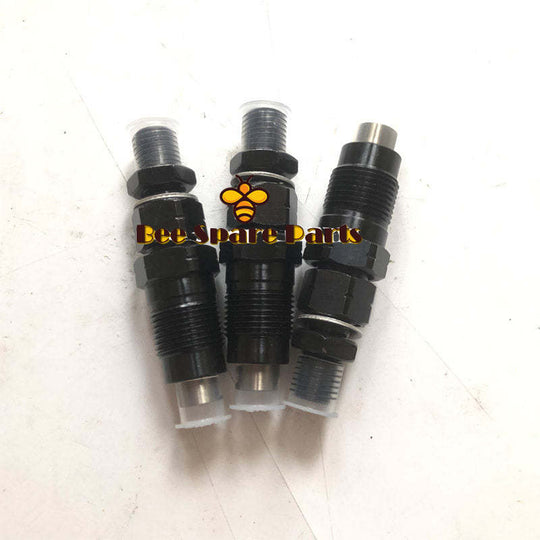 Fits Komatsu 3D76E injector PC20MR-3 Excavators 3PCS