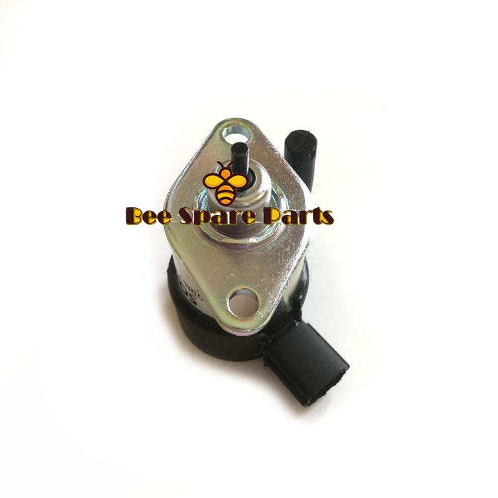 Stop Solenoid 1C010-60014 1C01060014 for Hyundai Wheel Loader HSL850-7 Excavator 33HDLL12V Stop Solenoid 1C010-60010 1C010-60014 1C010-60013 1C010-60015 for Kubota Tractor M6800 M8200 M9000-Replacement Aftermarket Parts