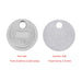 2 Pack Automobile And Motorcycle Spark Plug Gap Adjustment Tool 0.6-2.4mm Coin Type Spark Plug Gauge