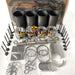 4D95L Engine Overhaul Rebuild Kit for Komatsu Piston 6204-32-2161