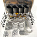 STD Overhaul Rebuild Kit for Hino W04D W04DT Engine 4 Cylinder Piston 13216-1460