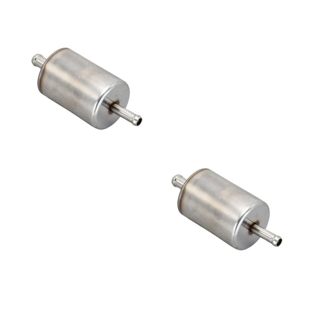 2pcs In-Line Fuel Filter For Caterpillar 3848512 Perkins T412017 Baldwin BF46084-Replacement Aftermarket Parts